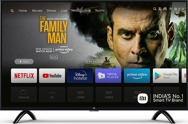 Mi 80 cm (32 inches) HD Ready Android Smart LED TV 4A PRO | L32M5-AL (Black) - 32